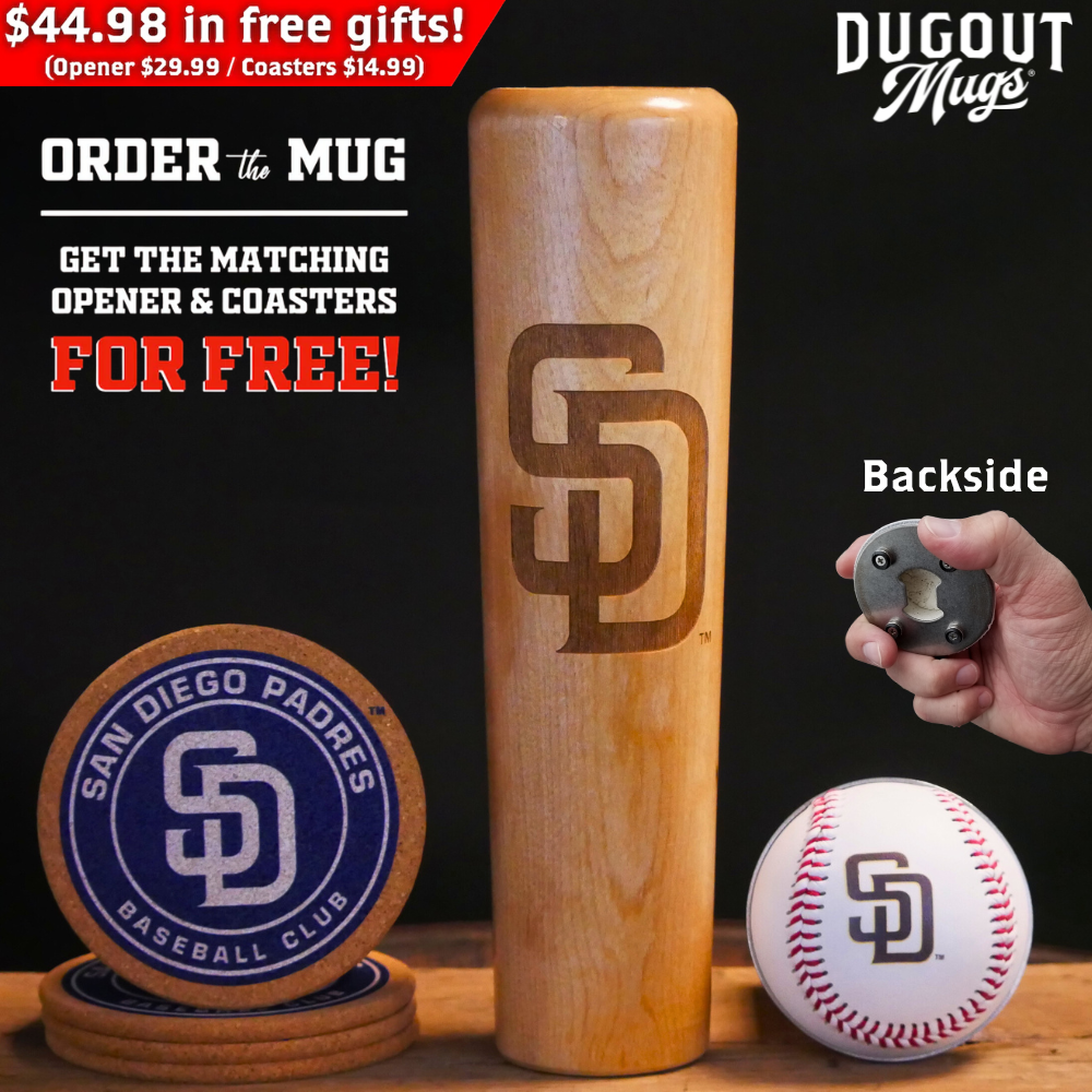 Triple Play Package - Dugout Mug® AND $45 Worth Of Free Gifts!