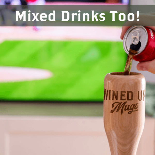 Mariano Rivera 42 Signature Series Baseball Bat Wine Glass | Wined Up® -