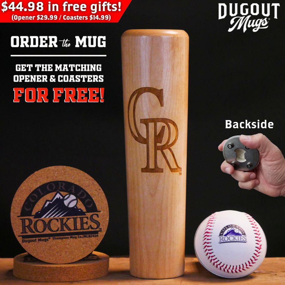 Triple Play Package - Dugout Mug® AND $45 Worth Of Free Gifts!
