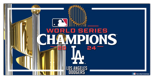 Commisioners Trophy Winner 2024 6x12 Dodgers