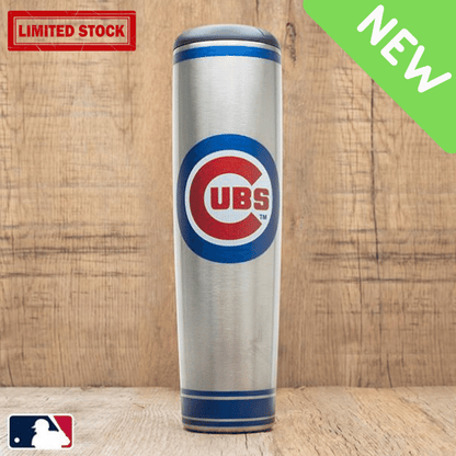 cubs metal bat mug